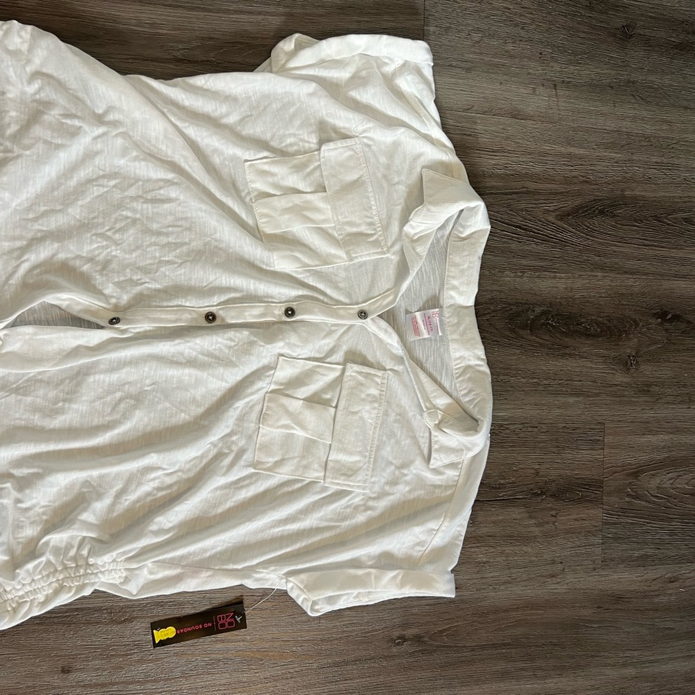 Womens White Casual Shirt